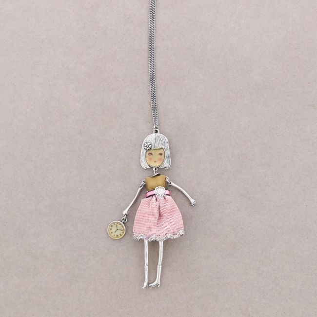 LONG PENDANT NECKLACE CARINE DOLL