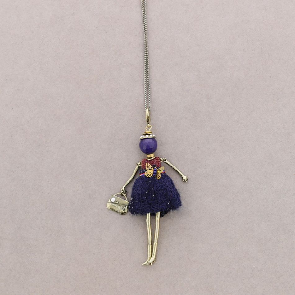 LONG PENDANT NECKLACE DOLL