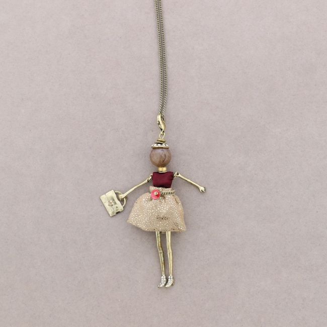 LONG PENDANT NECKLACE DOLL