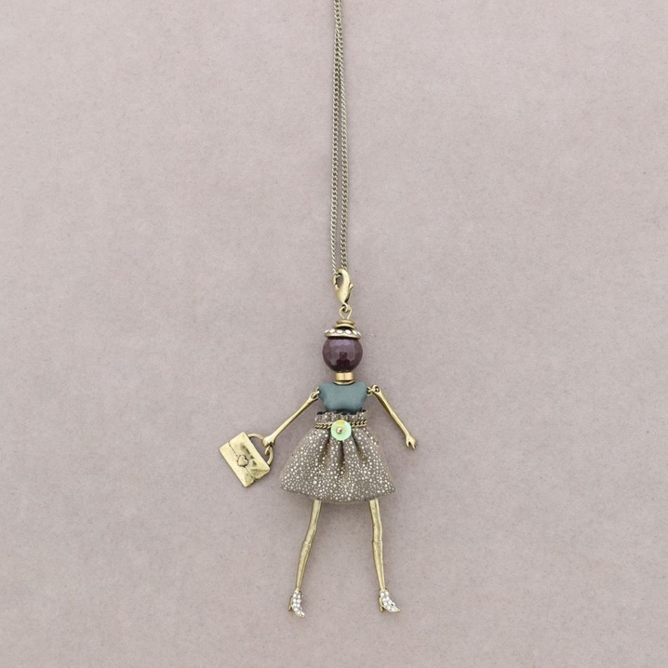 LONG PENDANT NECKLACE DOLL