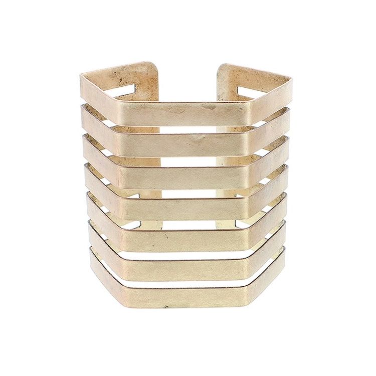 OPEN SEMI-RIGID METAL BRACELET