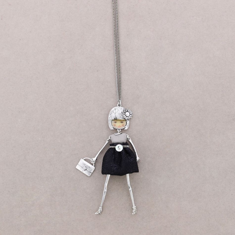 LONG PENDANT NECKLACE CARINE DOLL