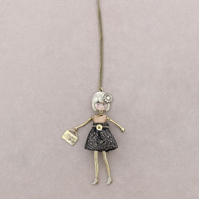 LONG PENDANT NECKLACE CARINE DOLL