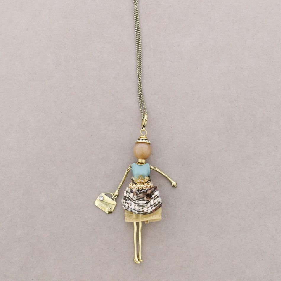 LONG PENDANT NECKLACE DOLL