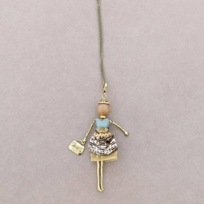 LONG PENDANT NECKLACE DOLL