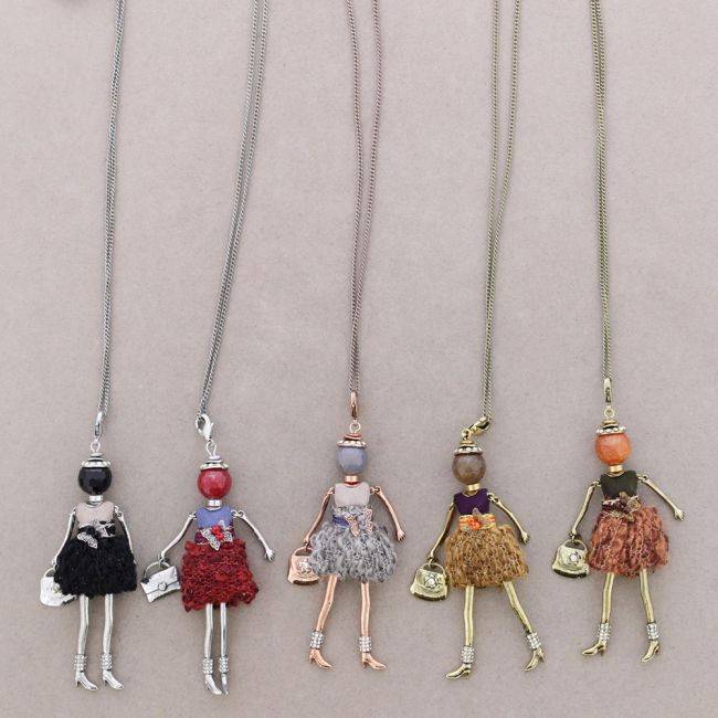 COLLAR LARGO COLG. MUÑECA