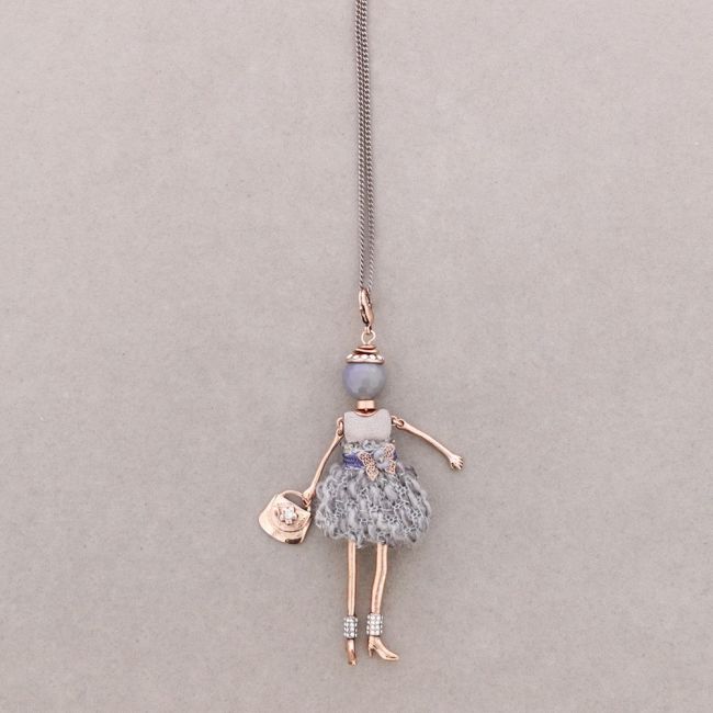 LONG PENDANT NECKLACE DOLL