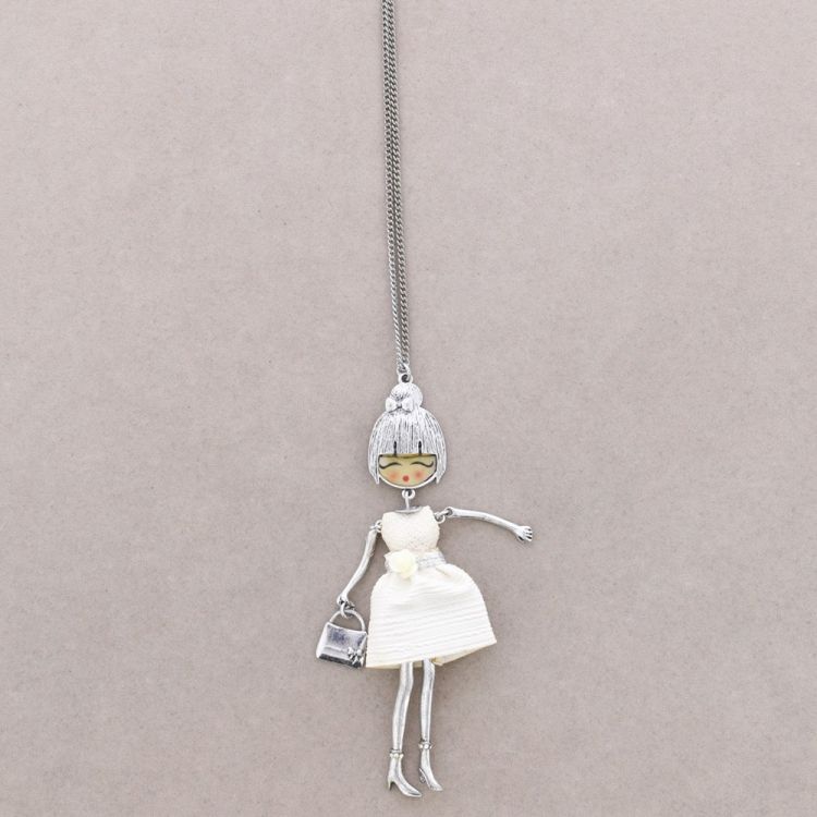 LONG PENDANT NECKLACE DOLL 2