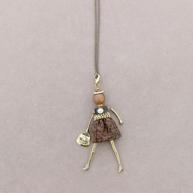 LONG PENDANT NECKLACE DOLL