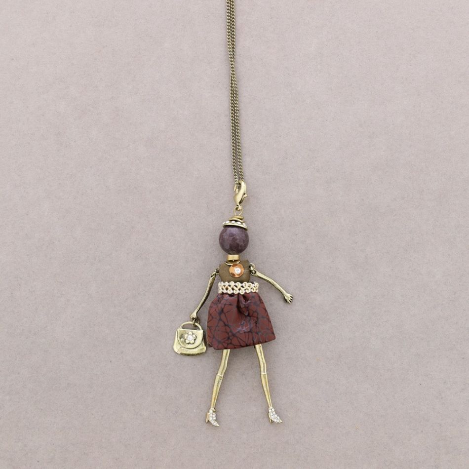 LONG PENDANT NECKLACE DOLL
