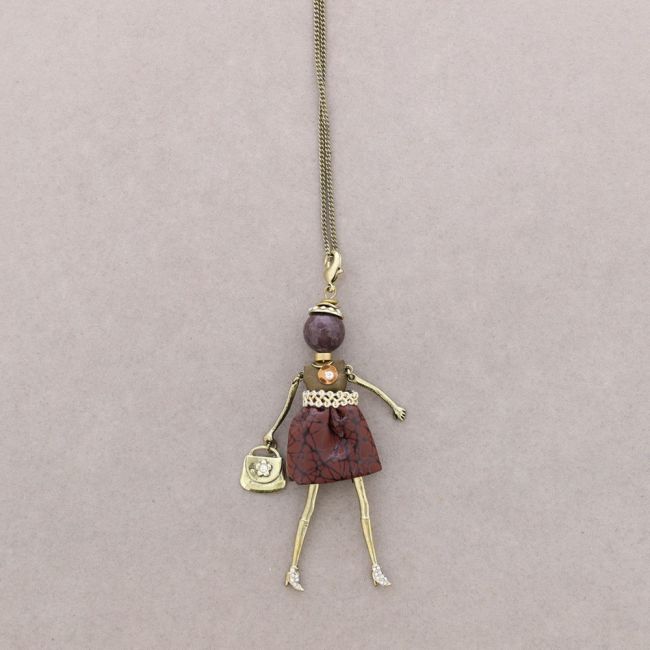 LONG PENDANT NECKLACE DOLL