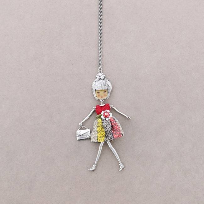 LONG PENDANT NECKLACE CARINE DOLL