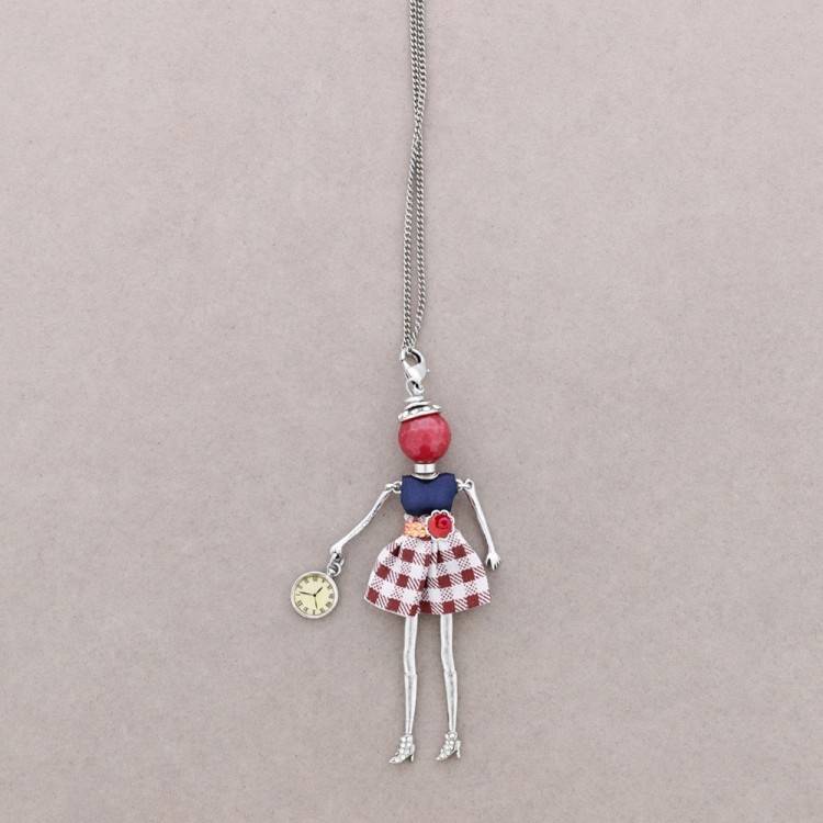 LONG PENDANT NECKLACE DOLL 2