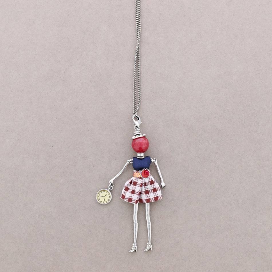 LONG PENDANT NECKLACE DOLL