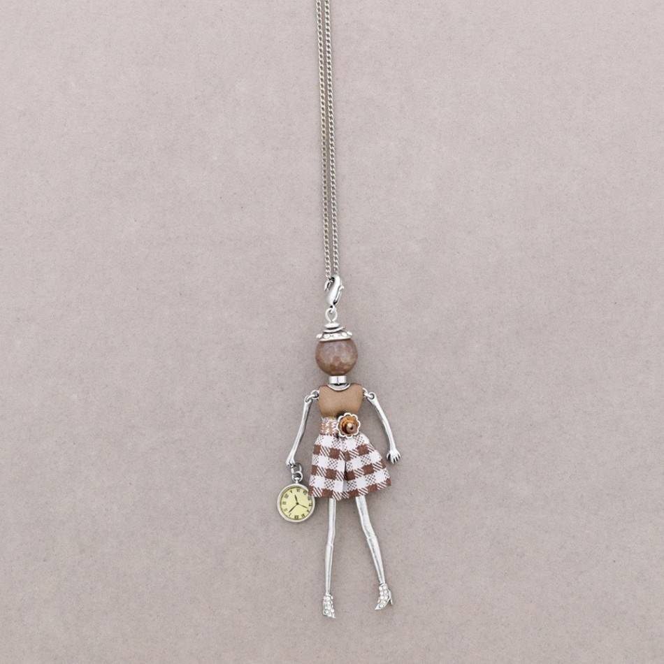 LONG PENDANT NECKLACE DOLL