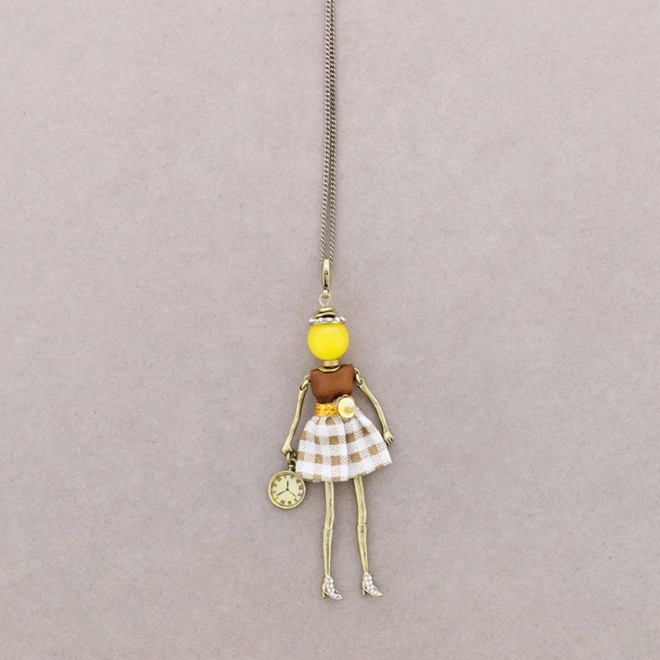 LONG PENDANT NECKLACE DOLL