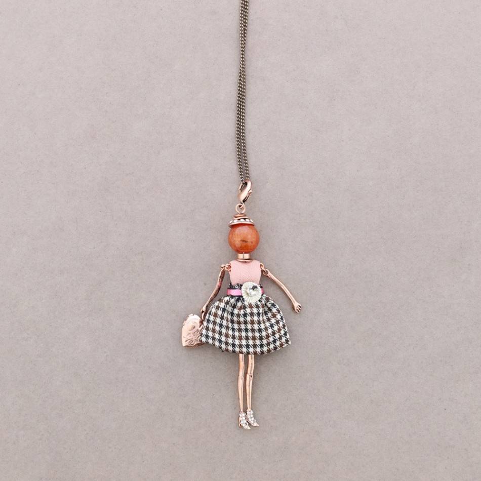 LONG PENDANT NECKLACE DOLL
