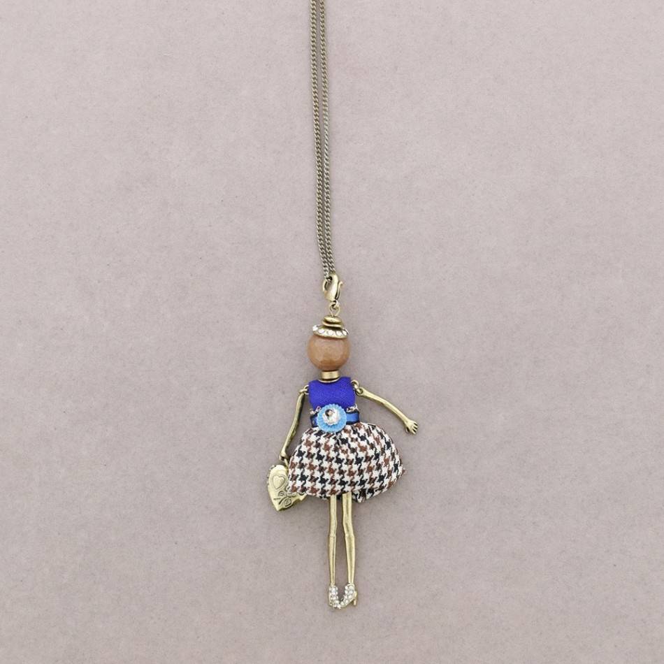 LONG PENDANT NECKLACE DOLL