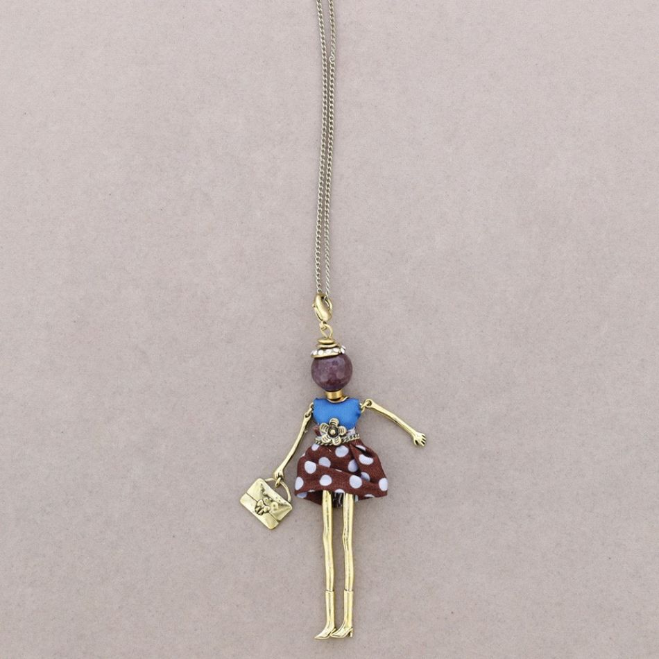 LONG PENDANT NECKLACE DOLL
