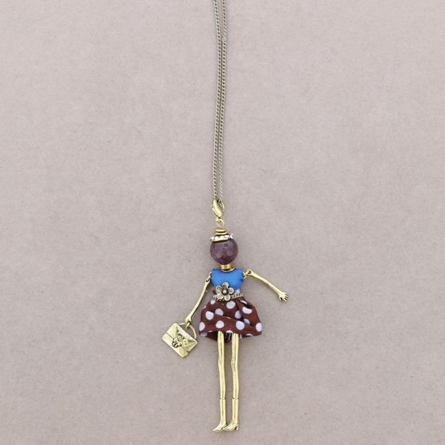 LONG PENDANT NECKLACE DOLL