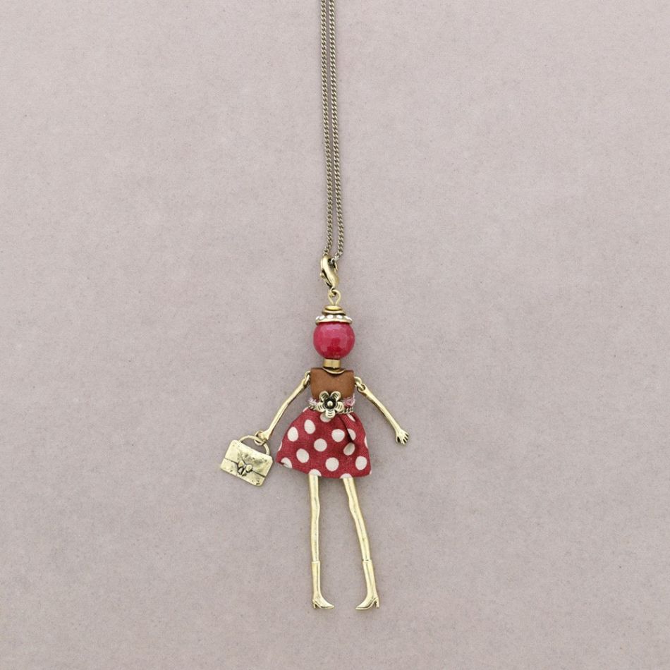 LONG PENDANT NECKLACE DOLL