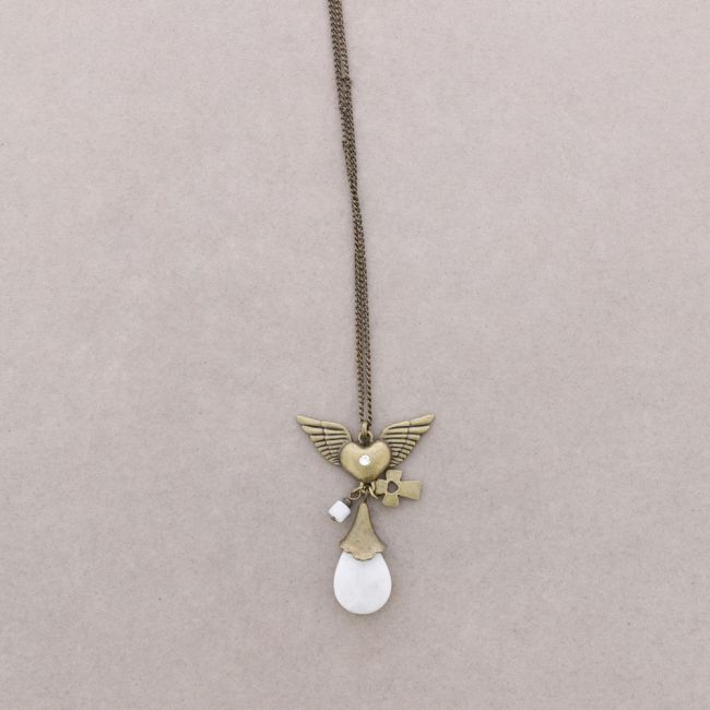 LONG BEAD CHAIN ??NECKLACE