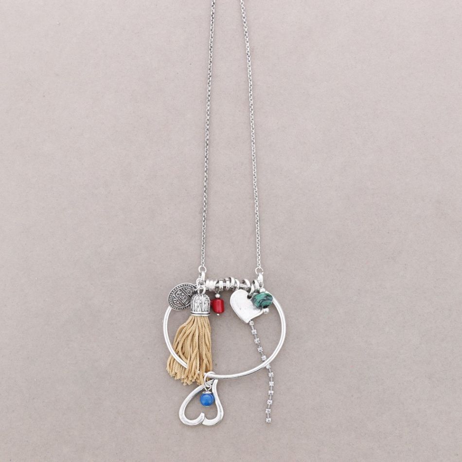 COLLAR LARGO COLG.METAL FLECOS