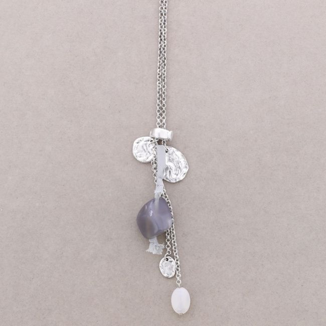 LONG NECKLACE WITH BEADS