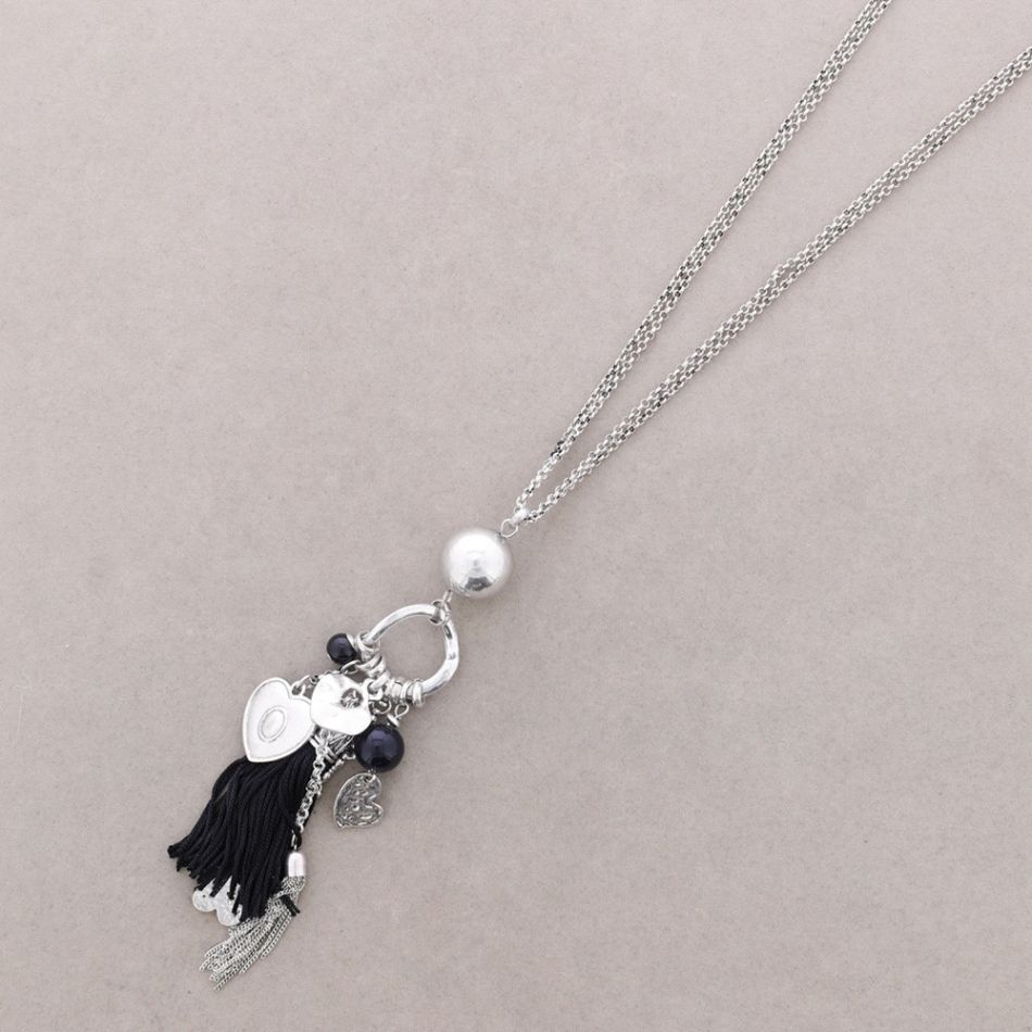 COLLAR LARGO COLG.METAL FLECOS