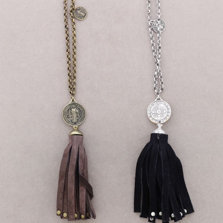 COLLAR LARGO CADENA COLG.FLECOS 2