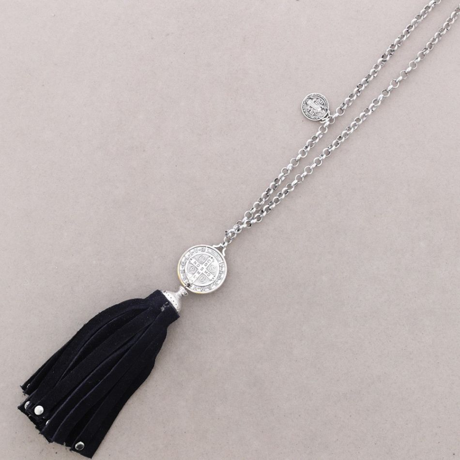 LONG NECKLACE CHAIN ??PENDANT FRINGES