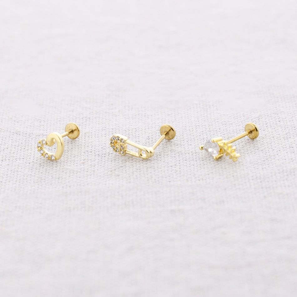 PENDIENTE ACERO PIERCING