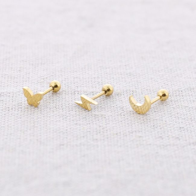 PENDIENTE ACERO PIERCING