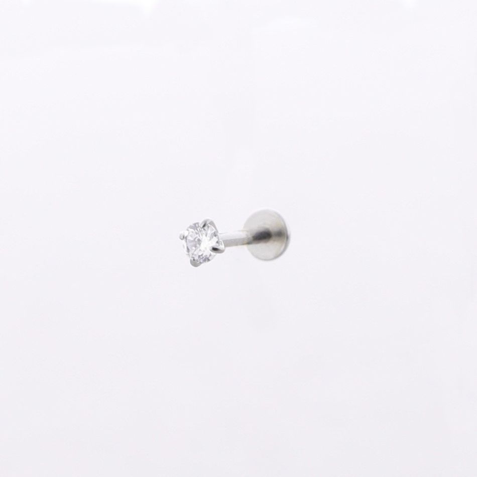 STEEL PIERCING ZIRCONIA