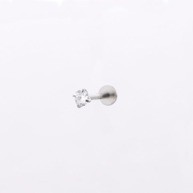 STEEL PIERCING ZIRCONIA