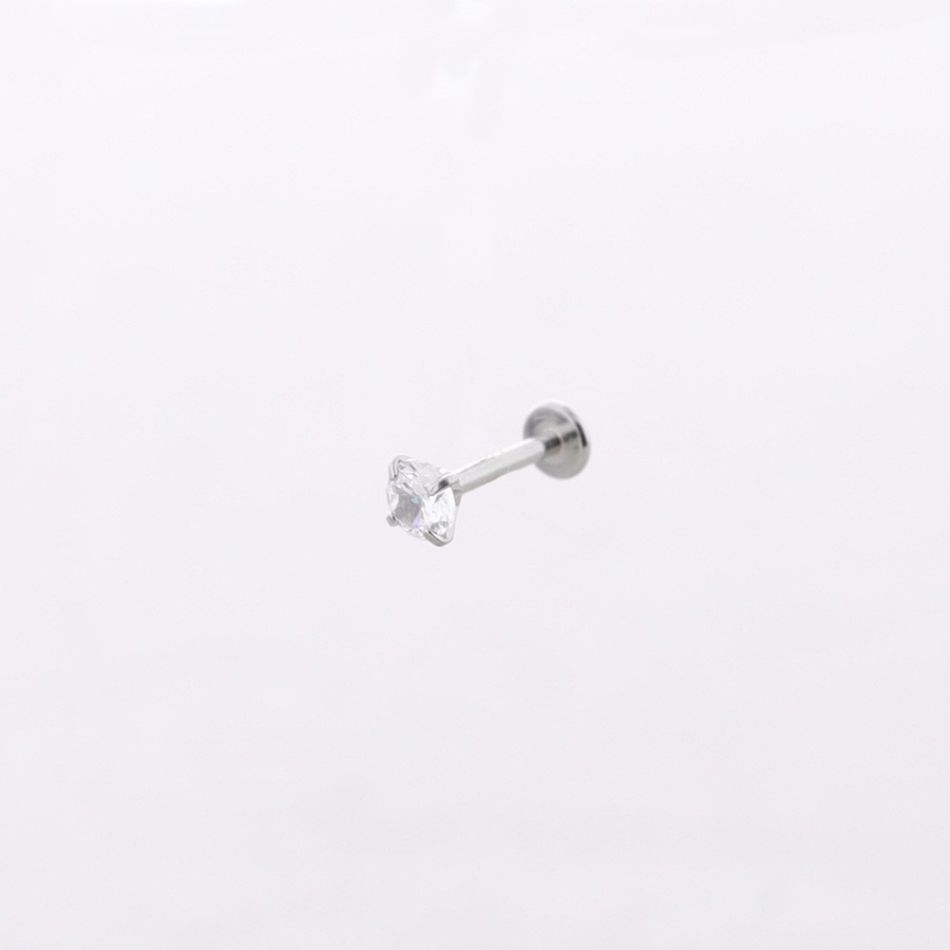 PENDIENTE ACERO PIERCING CIRCONITA