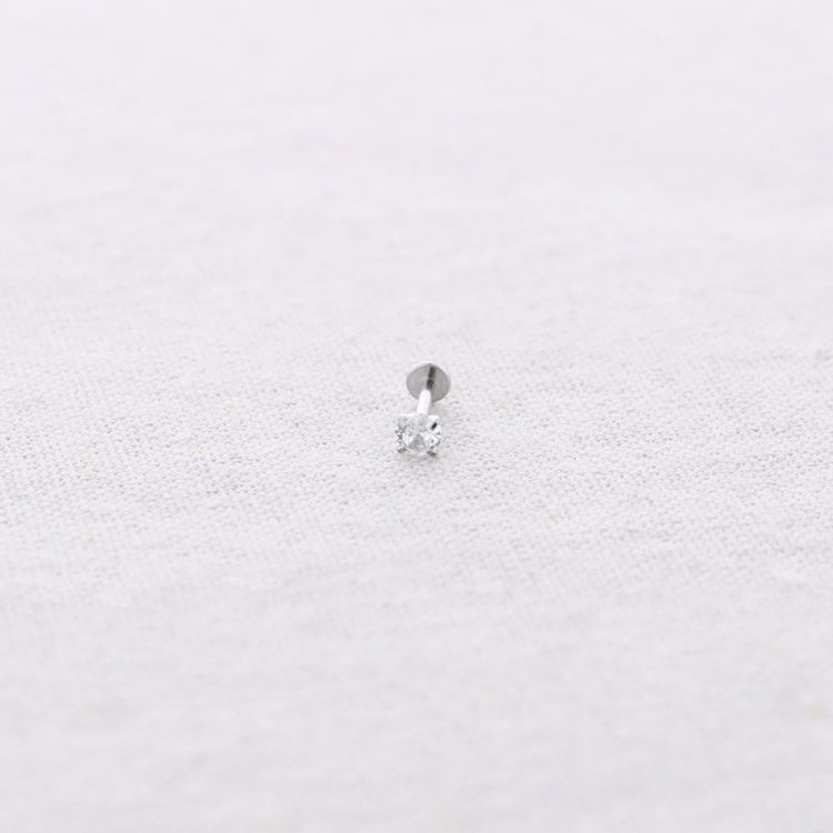 STEEL PIERCING ZIRCONIA 2