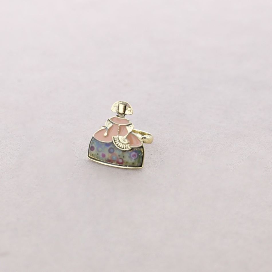 ANILLO MENINA METAL ESMALTE