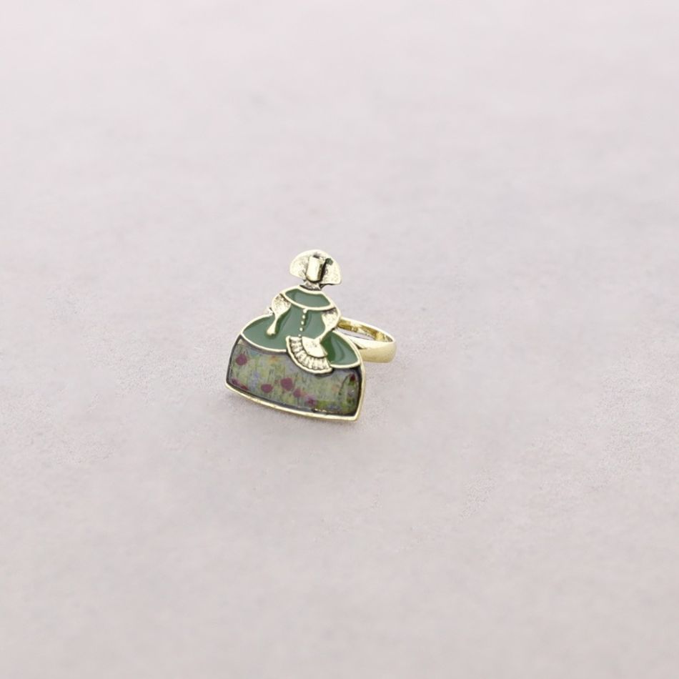 ANILLO MENINA METAL ESMALTE