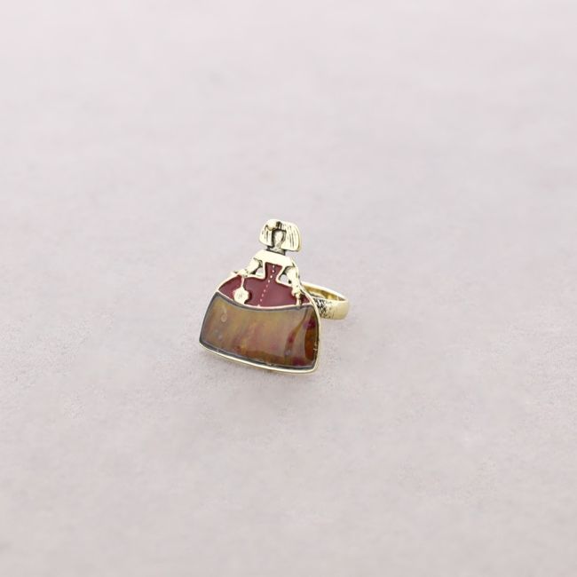 ANILLO MENINA METAL ESMALTE