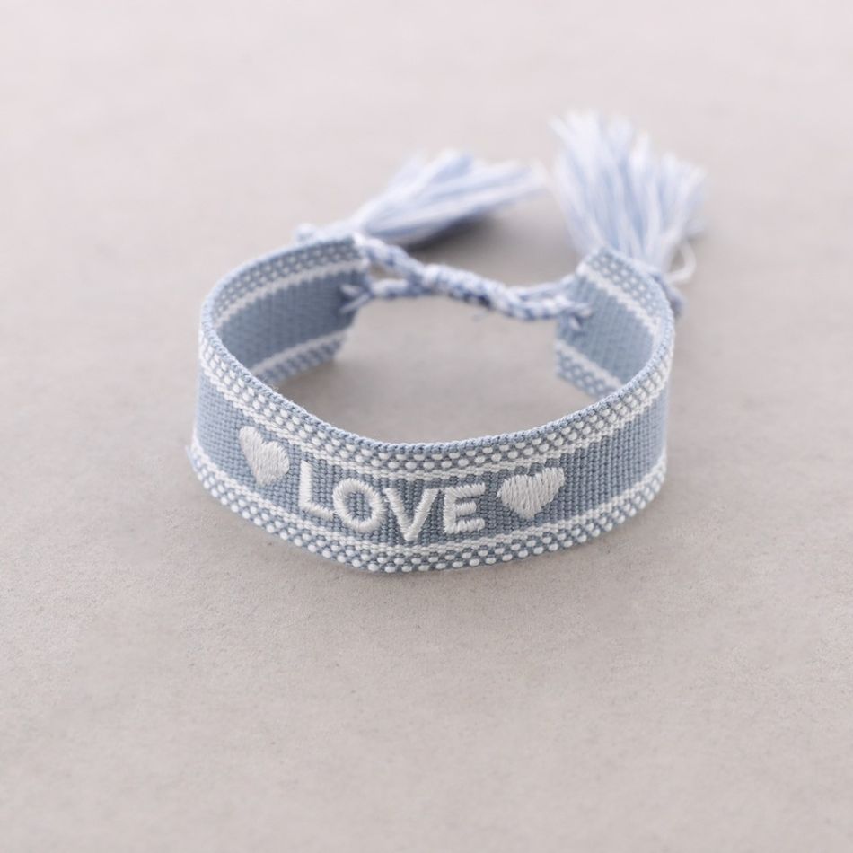 PULSERA MACRAMÉ LOVE