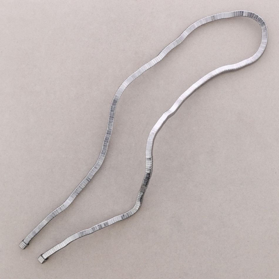 COLLAR ABIERTO FLEXIBLE CUADRADO METAL