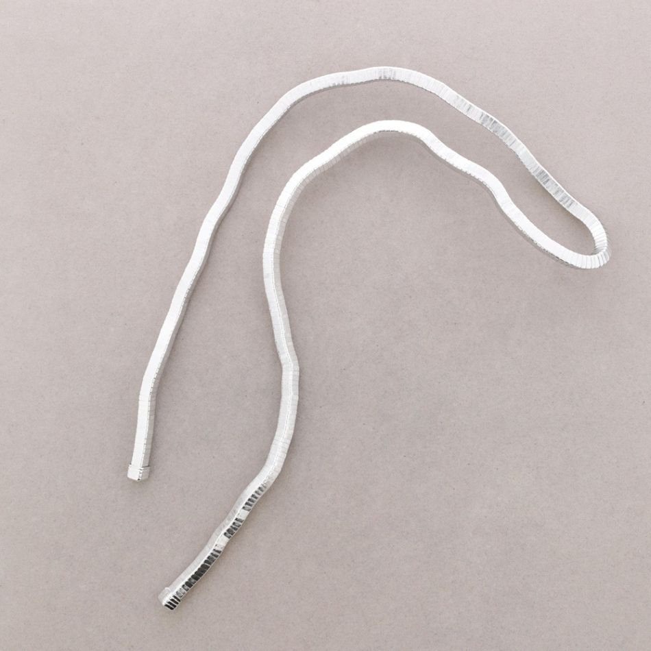 COLLAR ABIERTO FLEXIBLE CUADRADO METAL