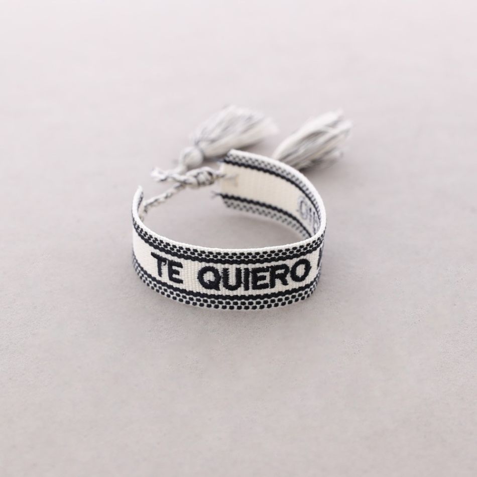 PULSERA MACRAMÉ TE QUIERO MUCHO