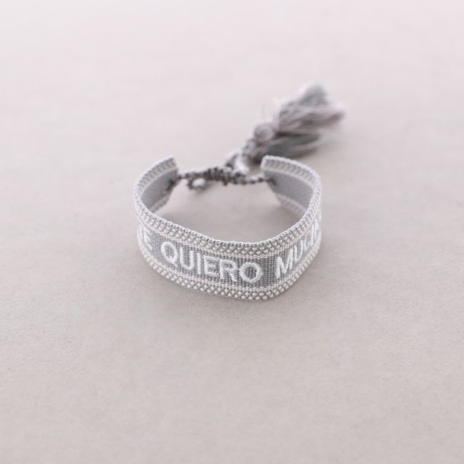 PULSERA MACRAMÉ TE QUIERO MUCHO