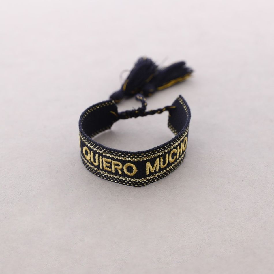 PULSERA MACRAMÉ TE QUIERO MUCHO