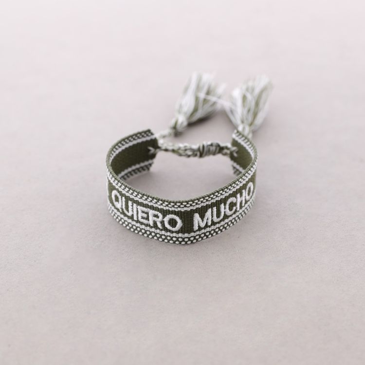 PULSERA MACRAMÉ TE QUIERO MUCHO