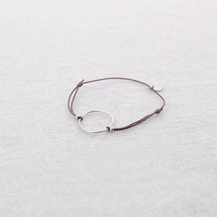 PULSERA ELASTICA CÍRCULO ACERO