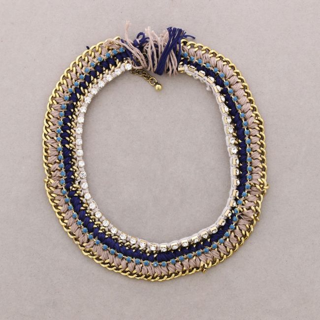 GARGANTILLA CADENAS HILO TRENZADO