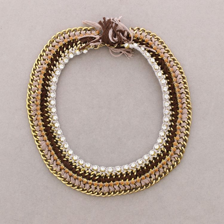 GARGANTILLA CADENAS HILO TRENZADO